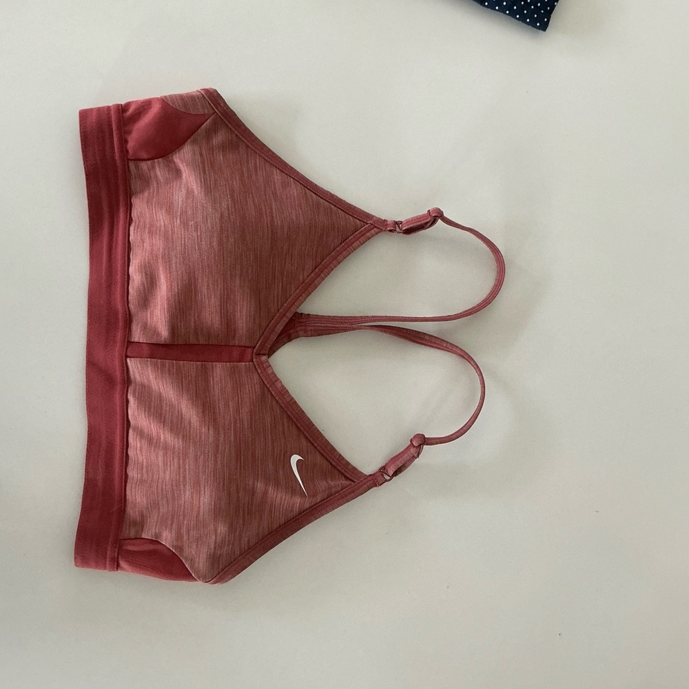 Nike Maroon Sports Bra